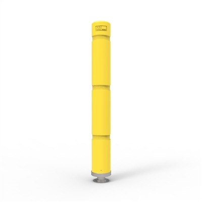 Magna Post - Magnetic Flexible Bollard - 1000mm High - Yellow