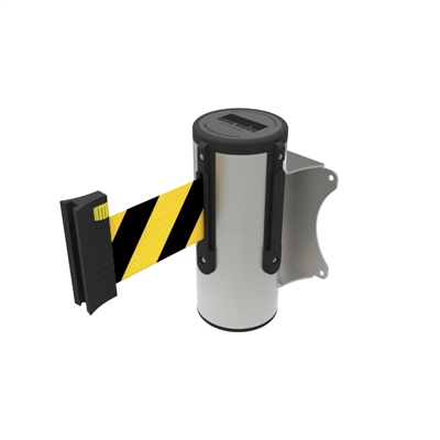 Neata Wall Mount Barrier 3M - 304 Stainless Steel - Black/Yellow