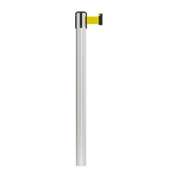 Stanchion Fixed In-Floor Economy Belt Post 3M - Yellow