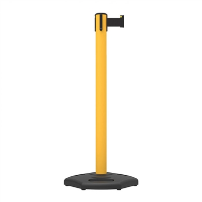 Stanchion Highline Upvc Belt Post 3M - Black