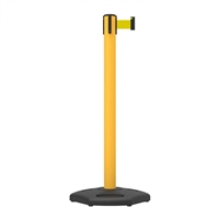 Stanchion Highline Upvc Belt Post 3M - Yellow