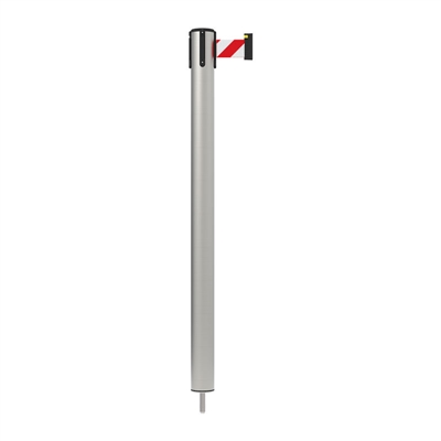 Neata In-Floor Flexi Belt post in-floor flexi ï¿½ Red/White