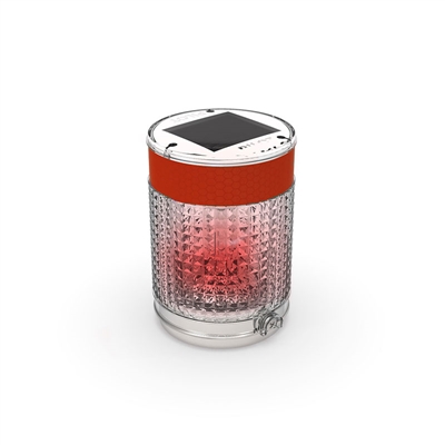 Pilot Solar Powered Light - Red