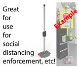 Pilot Telescopic Multi Post 20kg Base