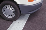 Recycled Plastic Speed Hump, 1500mm Grey