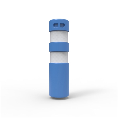 Rebound Bollard - Screw Based 750 X 200mm - Blue