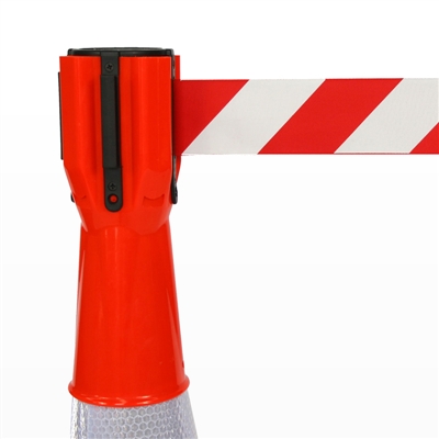 Cone Topper Red/White