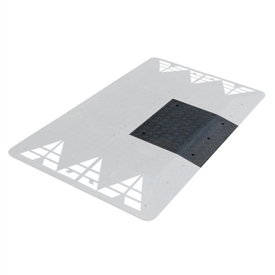 Rubber Speed Cushion - Middle Section c/w fixings