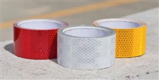 Reflective Tape 50mm x 45m Roll Class 1 - Red