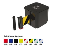 Wall Mount Retracta-Belt 7.6m. - Caution No Entry Retractable Belt