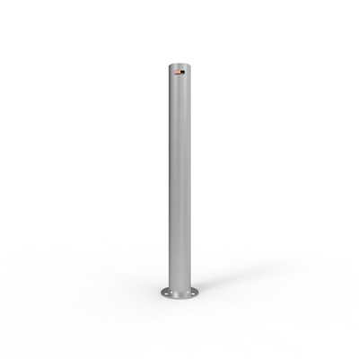 Shock absorbing bollard ï¿½ Surface mount 90mm dia. 316 Stainless Steel