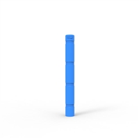 Skinz Bollard Sleeve to suit up to 145mm Diameter, 1400mm High - Disability Blue