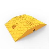 Economy Rubber Medium Duty Speed Hump Body 250mm - Yellow