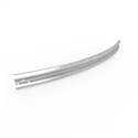 W-Beam Rail - Guard Fence (Type D) - 45 Degree External Curve Radius 550Cm - Galvanised