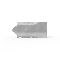 W-Beam - Guard Fence (Type D) - Stubby Nose End Terminal - Galvanised