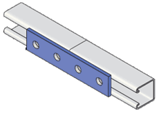 Unistrut Flat Plate Fitting