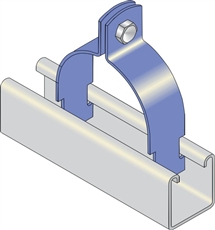 100 pk Unistrut Clamp for 60mmOD