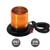 New Cyclone Nova Led Beacon W Magnetic Base & 3M. Cord To Cigarette Lighter Connection & Amber Lens