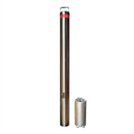 316 SS Removable Sleeve Lock Bollard