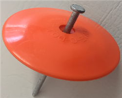 Car Space Delineator Dot & Spike Orange 10of