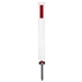 COMPLETE FLEXI 360 WITH PICKET ANCHOR|WHITE Guide Post 350MM PDA R/W 10K