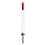 COMPLETE FLEXI 360 WITH PICKET ANCHOR|WHITE Guide Post 350MM PDA R/W 10K