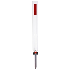 COMPLETE FLEXI 360 WITH PICKET ANCHOR|WHITE Guide Post 350MM PDA R/W 10K