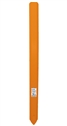 plain orange highway guide posts - no delineators