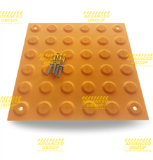 Screw Down Tactiles Polyurethane Mats 300x300mm