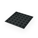 Warning Tactile Pad 300 x 300mm - Black TPU