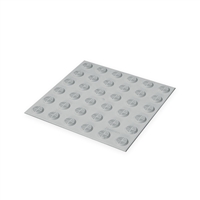 Warning Tactile Pad 300 x 300mm - Grey TPU
