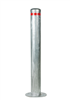 140mm Surface Mounted Hot Dipped Galvanised Bollard