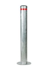 140mm Surface Mounted Hot Dipped Galvanised Bollard
