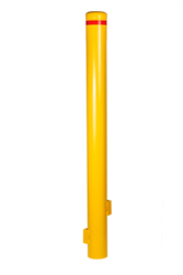 Superior (budget) 90mm Below Ground Bollard Yellow Powder Coated