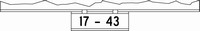Supplementary Numbers Plate - 100mm