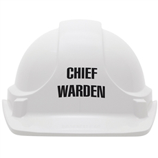 Chief Warden Hard Hat