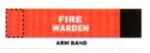 Fire Warden Arm Band