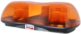 Britax Twin Beacon Mini Bar Light Bar 493 18W LED with aerodynamic light weight Polycarbonate lens and base