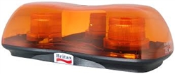 Britax Twin Beacon Mini Bar Light Bar 493 18W LED with aerodynamic light weight Polycarbonate lens and base