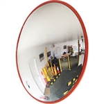 Budget 600mm Indoor Convex Mirror & Wall Mount Bracket