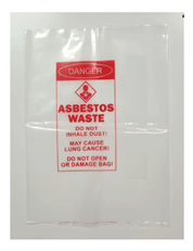 600x450mm Asbestos Bags for asbestos removal