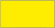 Blank Sign Yellow Reflective on Corflute 1200x600mm