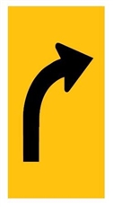 Lane Status - Right Lane Must Turn Right