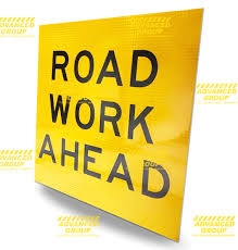 Road Work Ahead