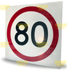 Speed Limit (Speed Restriction) 80Kmh