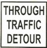 Through Traffic Detour