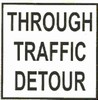 Through Traffic Detour