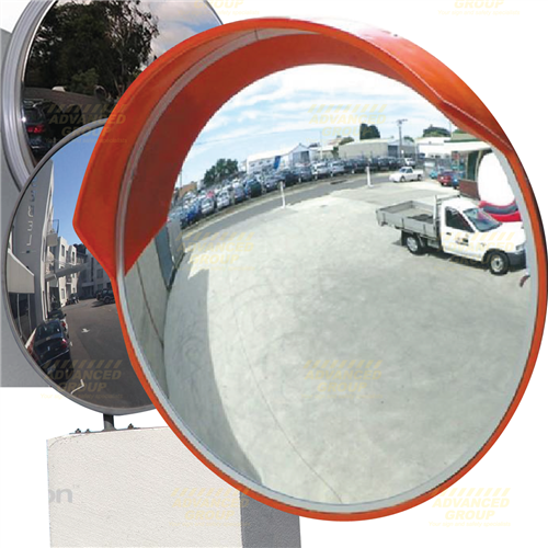 Convex Mirror - 450mm Outdoor (Wall & Post Mount Bracket Supplied)