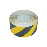 Hazard Stripe Anti Slip Tape 75mm Black/Yellow