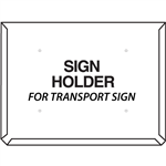 placard holder for 800x600mm hazmat truck placards